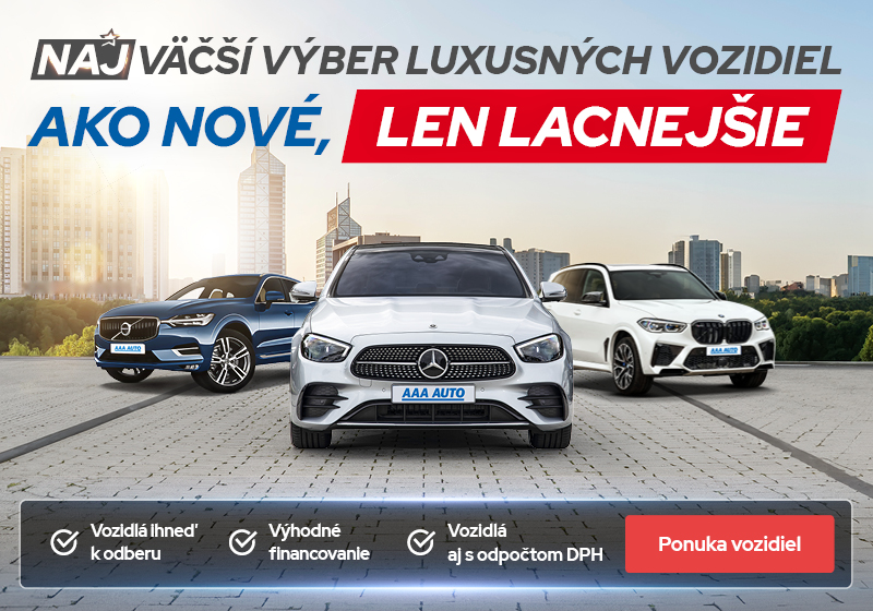 Najväčší výber luxusných vozidiel v AAA AUTO