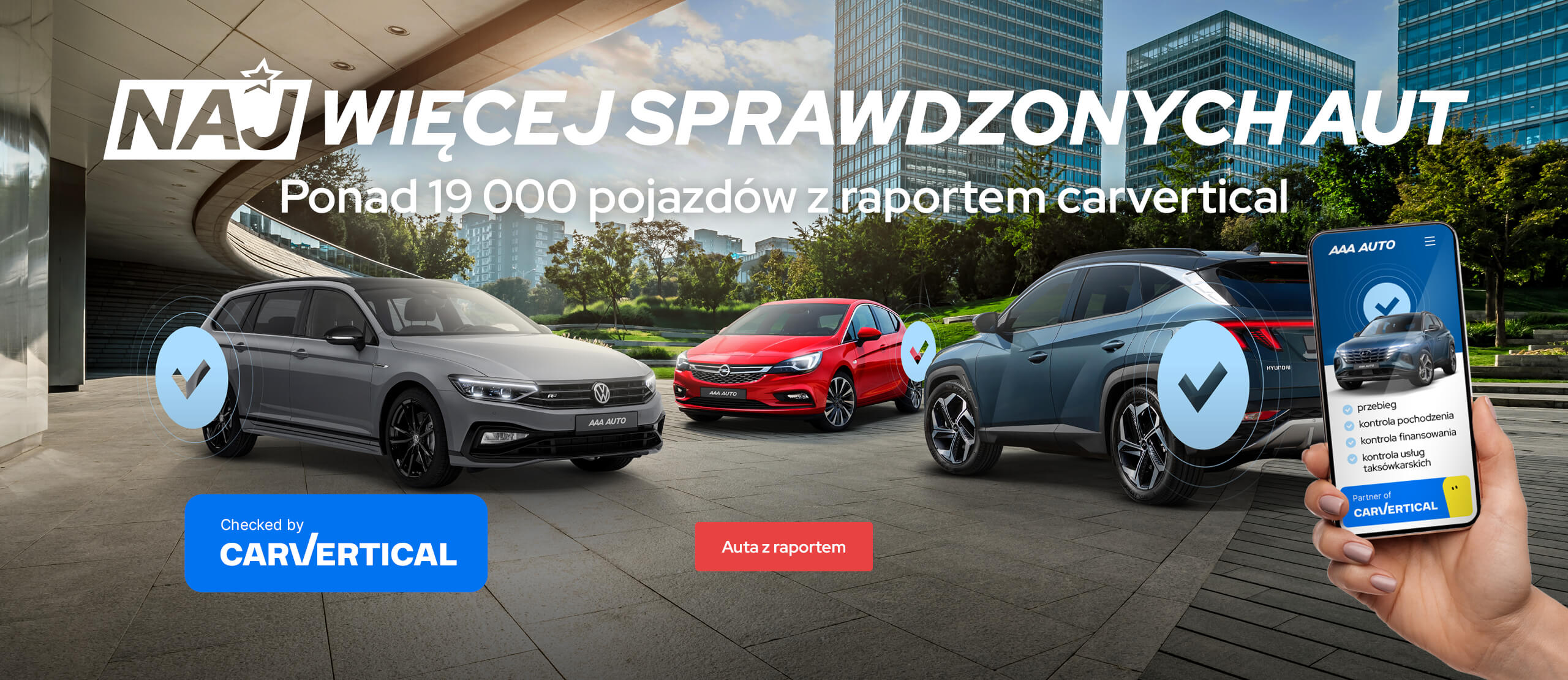 Najwięcej aut z raportem Carvertical 