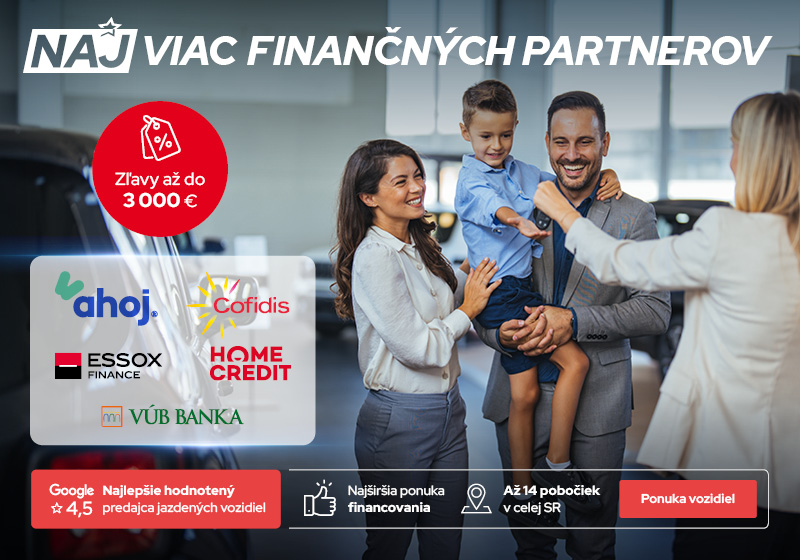 Najviac finančných partnerov v AAA AUTO