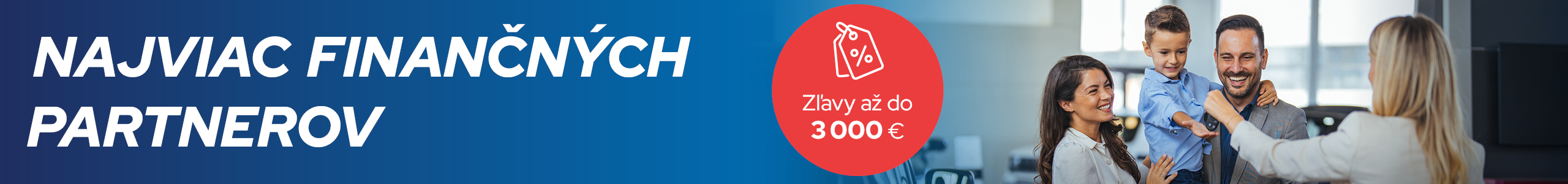 Najviac finančných partnerov v AAA AUTO