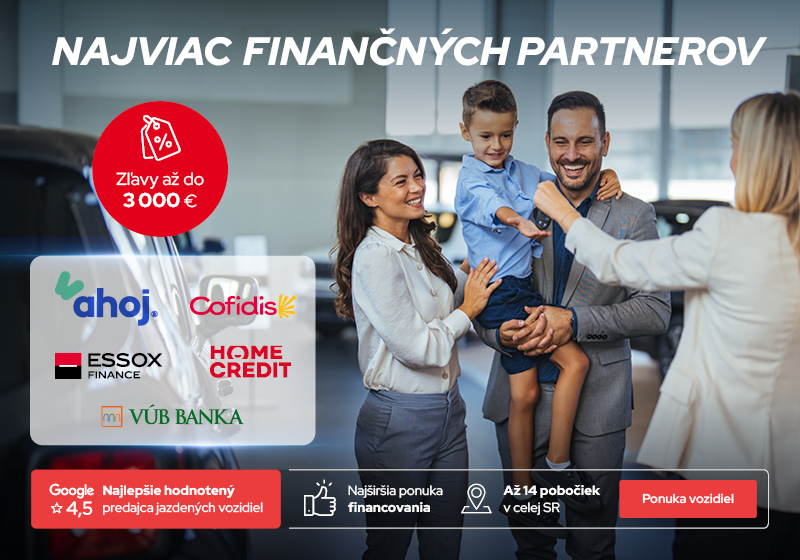 Najviac finančných partnerov v AAA AUTO