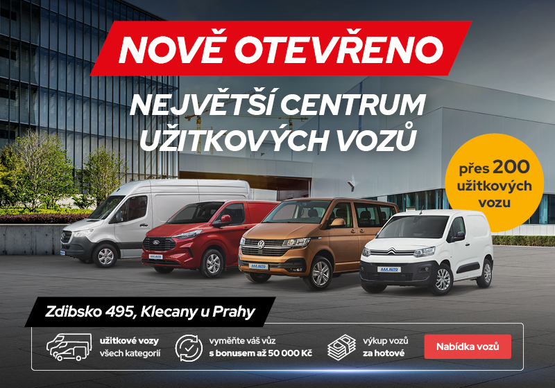 Nově otevřeno - Největší centrum užitkových vozů