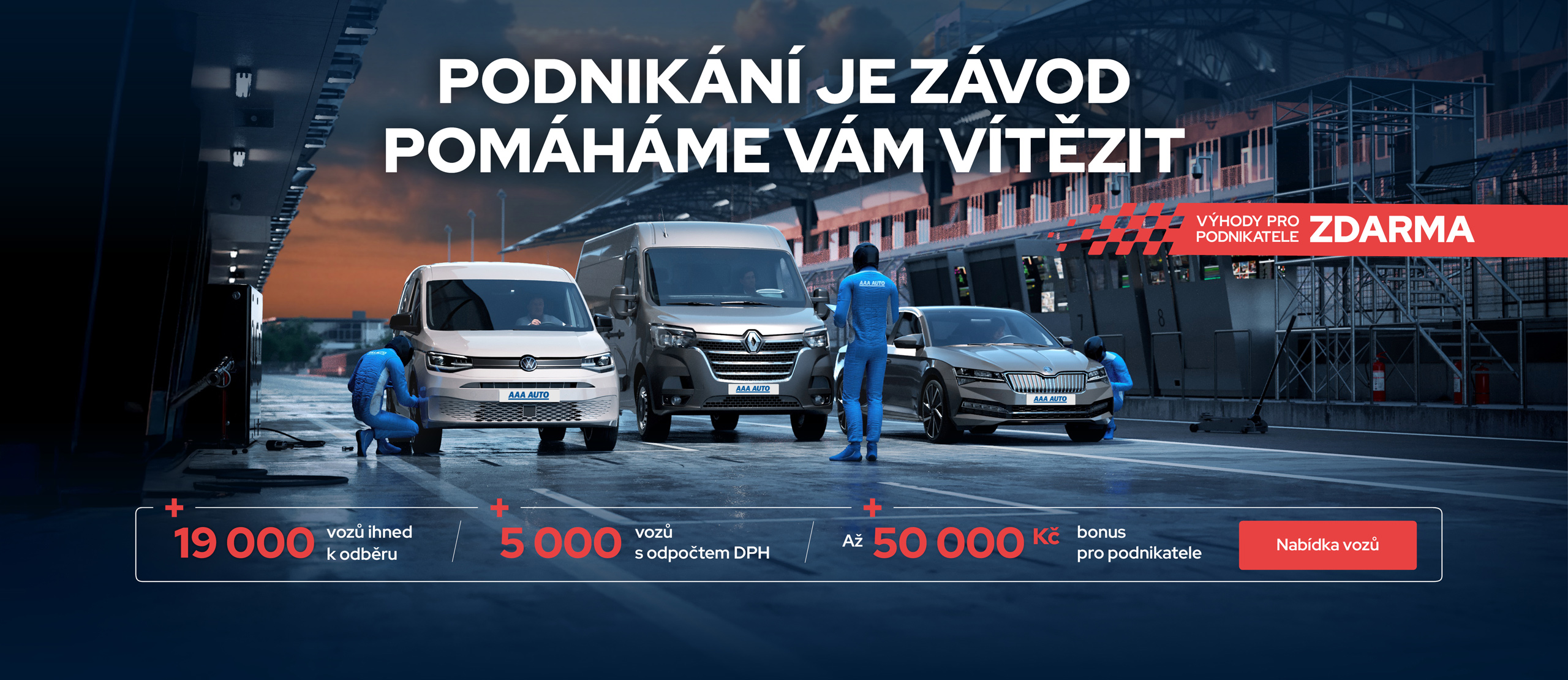 Podnikáte? 2 500 vozů s odpočtem DPH