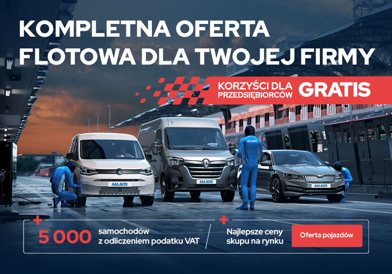 Blisko 5 000 samochodów z odliczeniem VAT