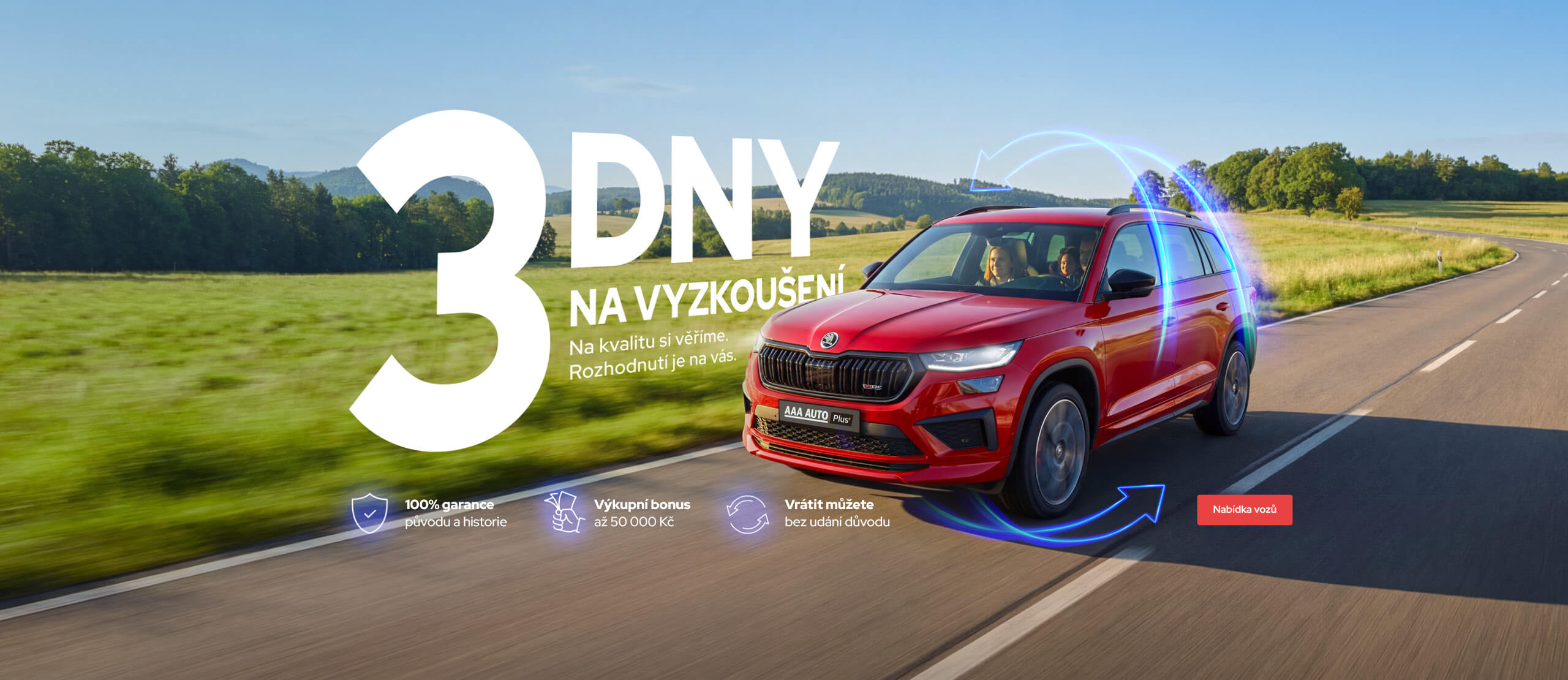 AAA AUTO Plus+ Zánovní vozy