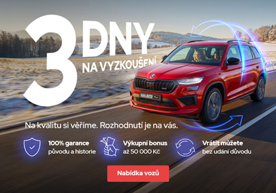AAA AUTO Plus+ 3 dny na vyzkoušení vozu