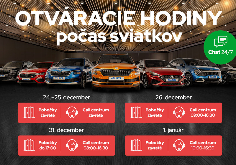 Sváteční otevírací doba 2025