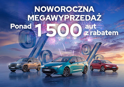 Noworoczna mega wyprzedaż