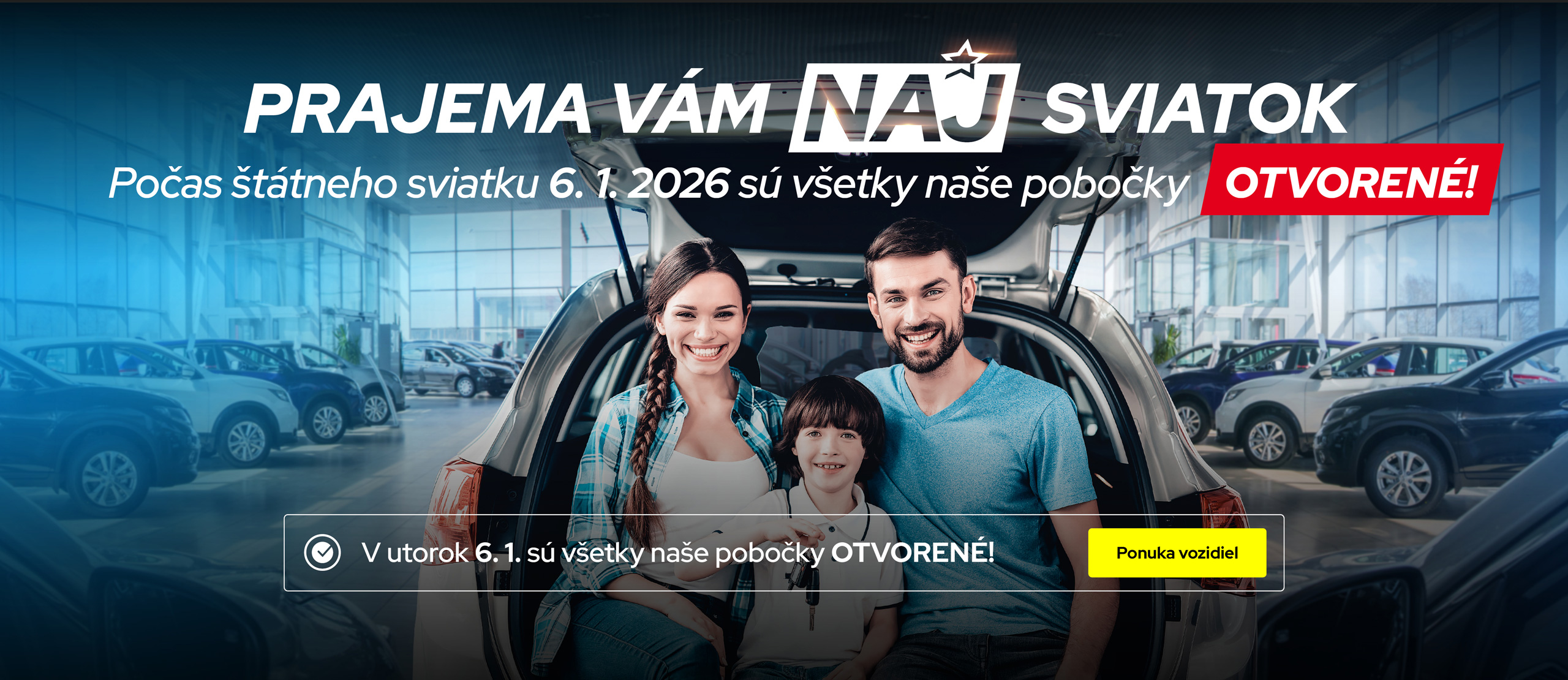 Prajeme vám naj sviatok