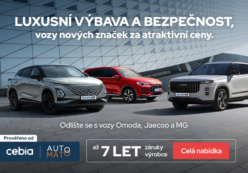 Luxusní výbava a bezpečnost, vozy nových značek za atraktivní ceny.