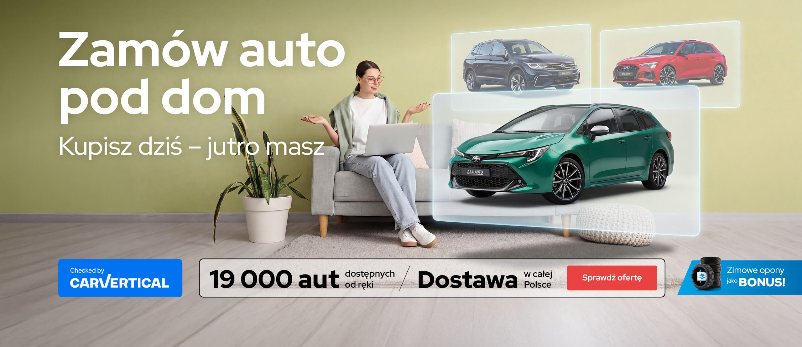 Online zakup v AAA AUTO