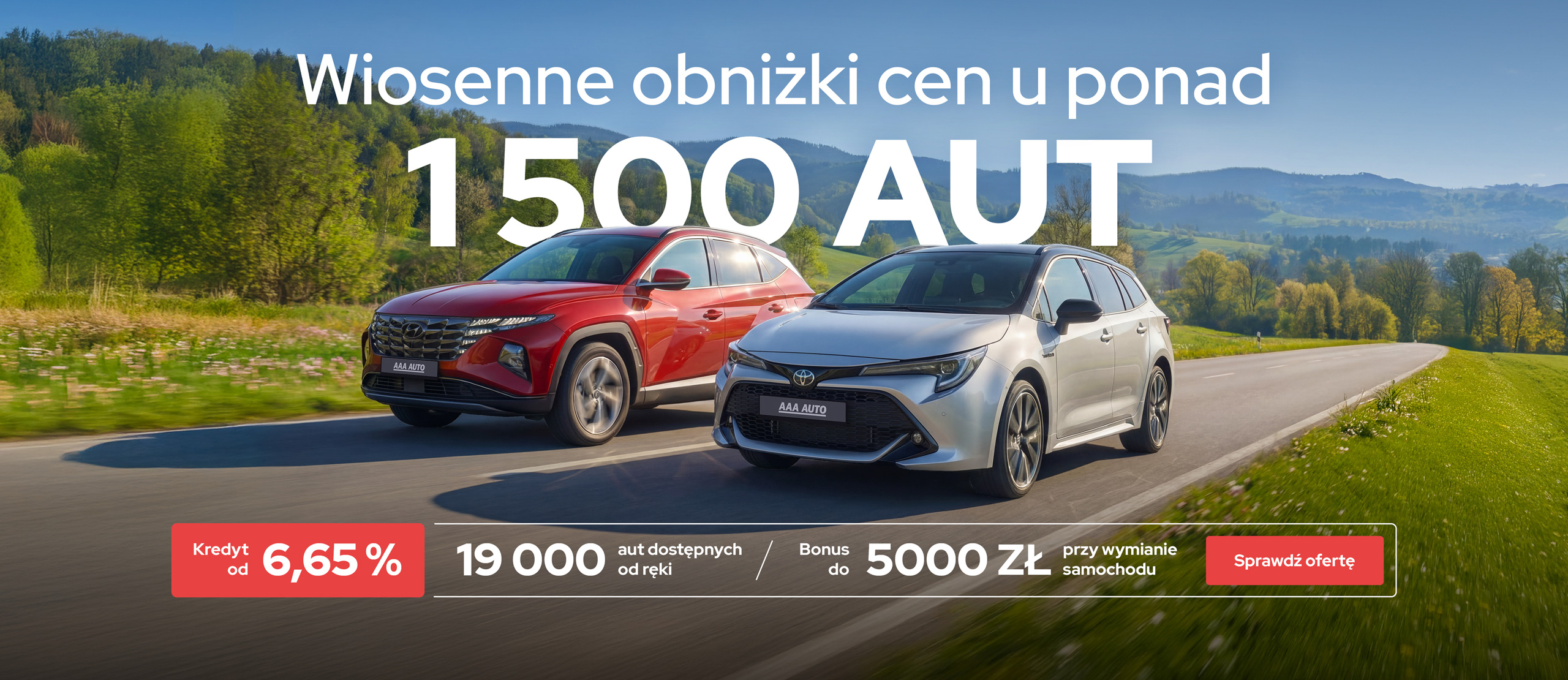 Wiosenne obniżki cen w AAA AUTO
