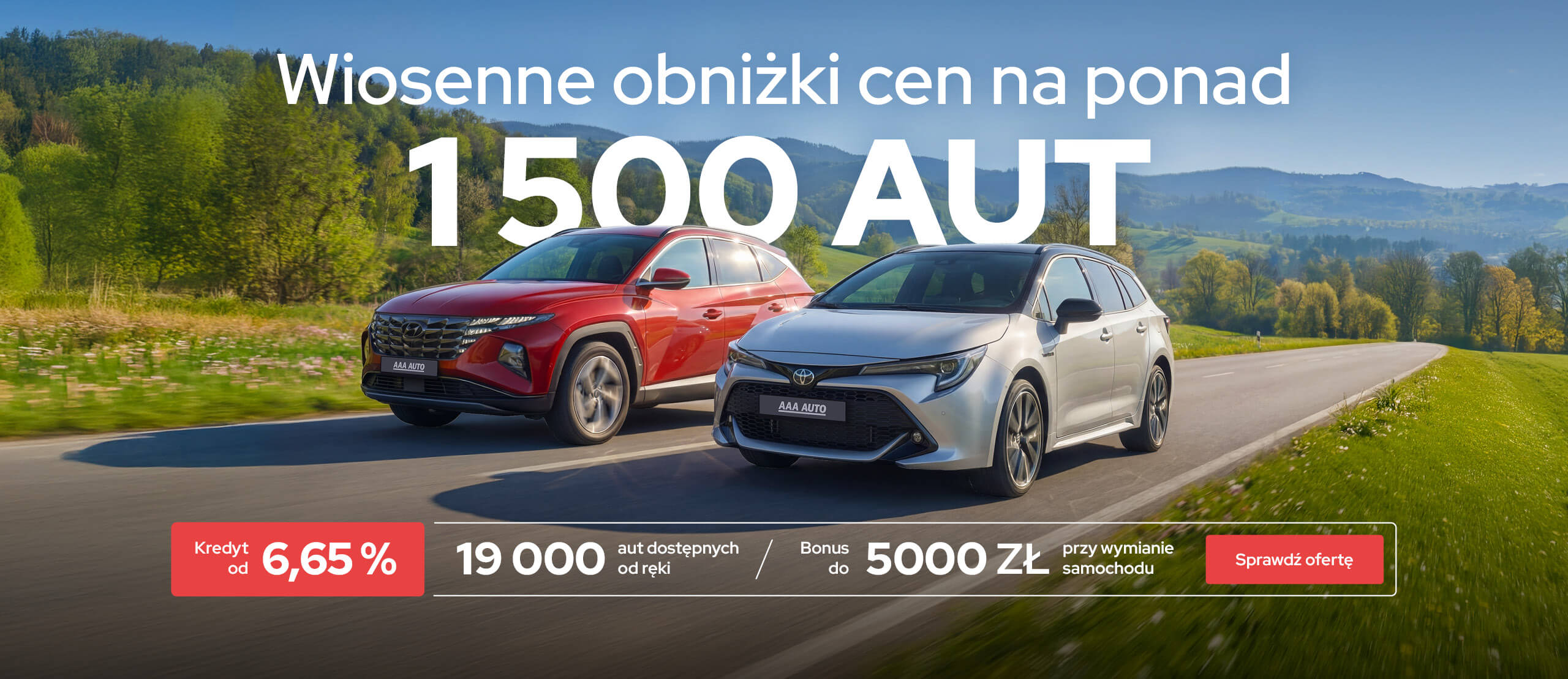 Wiosenne obniżki cen w AAA AUTO
