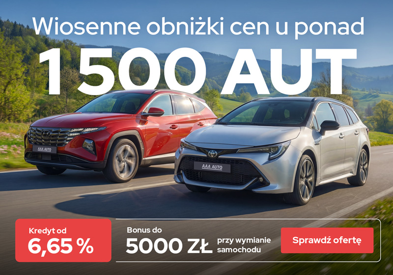 Wiosenne obniżki cen w AAA AUTO