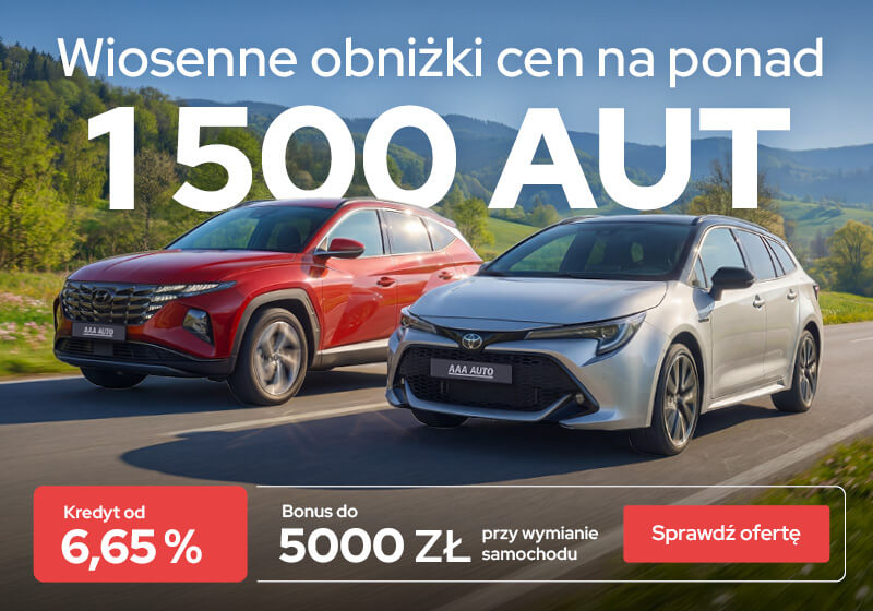Wiosenne obniżki cen w AAA AUTO