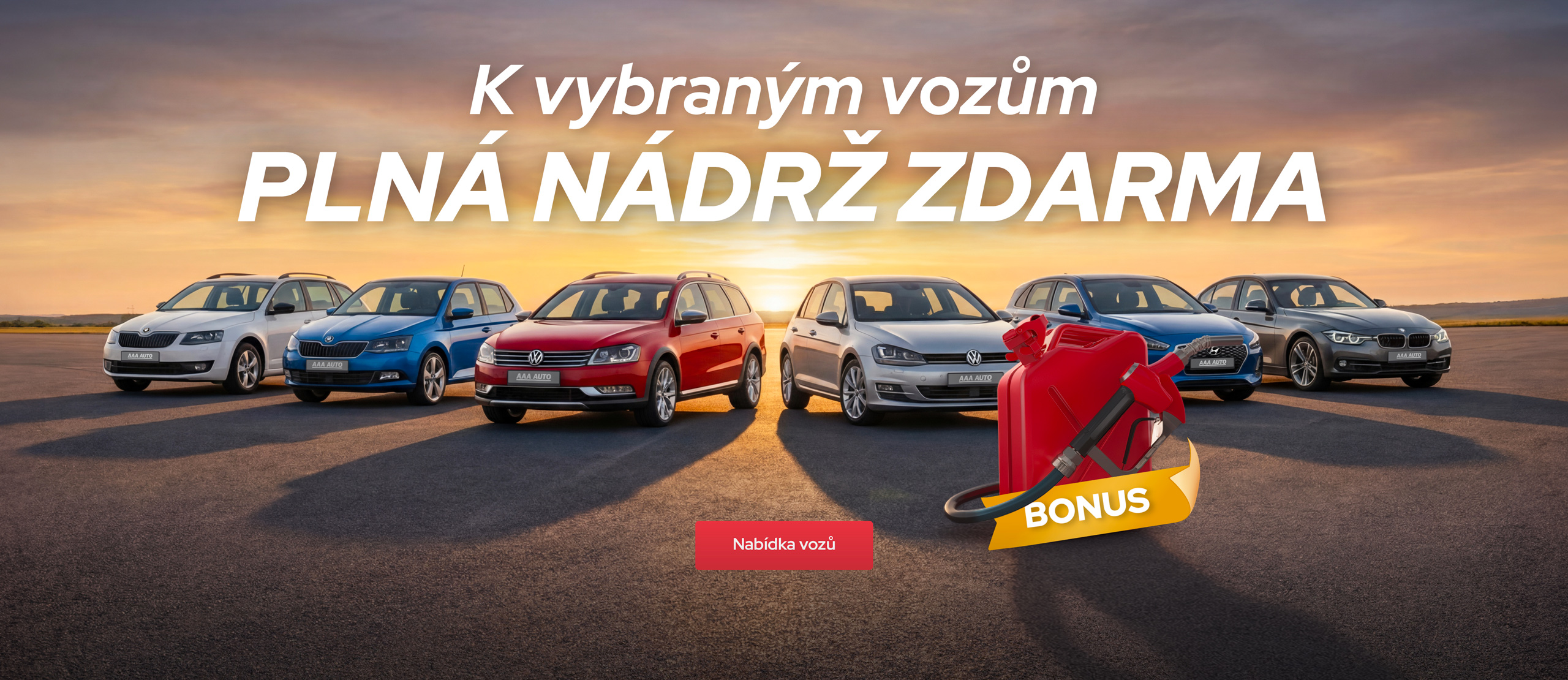 Plná nádrž zdarma