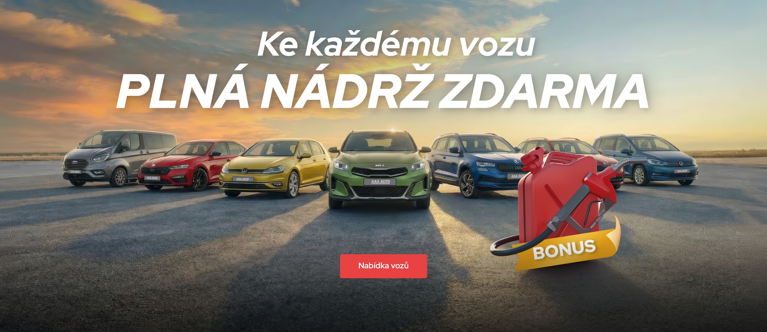 Plná nádrž zdarma