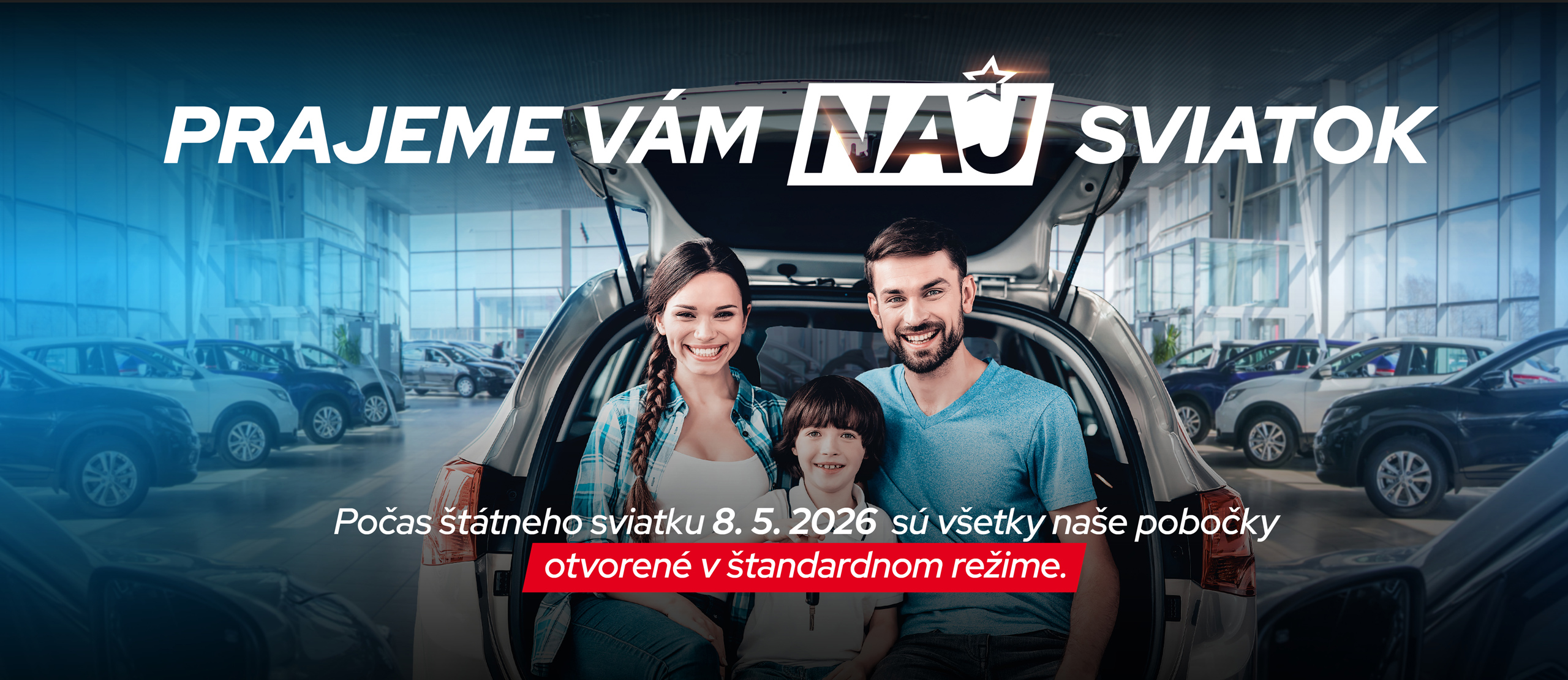 Státní svátek 1.5. a 8.5.