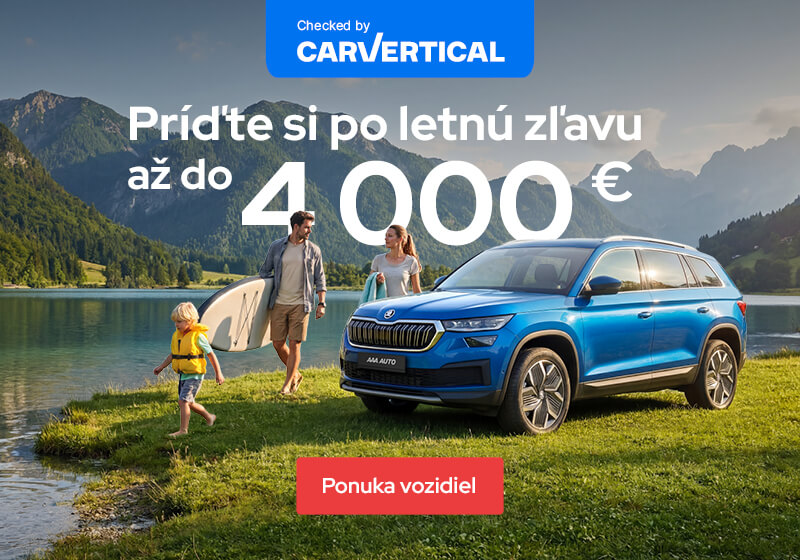Garantované letné zľavy až do 4000 € v AAA AUTO