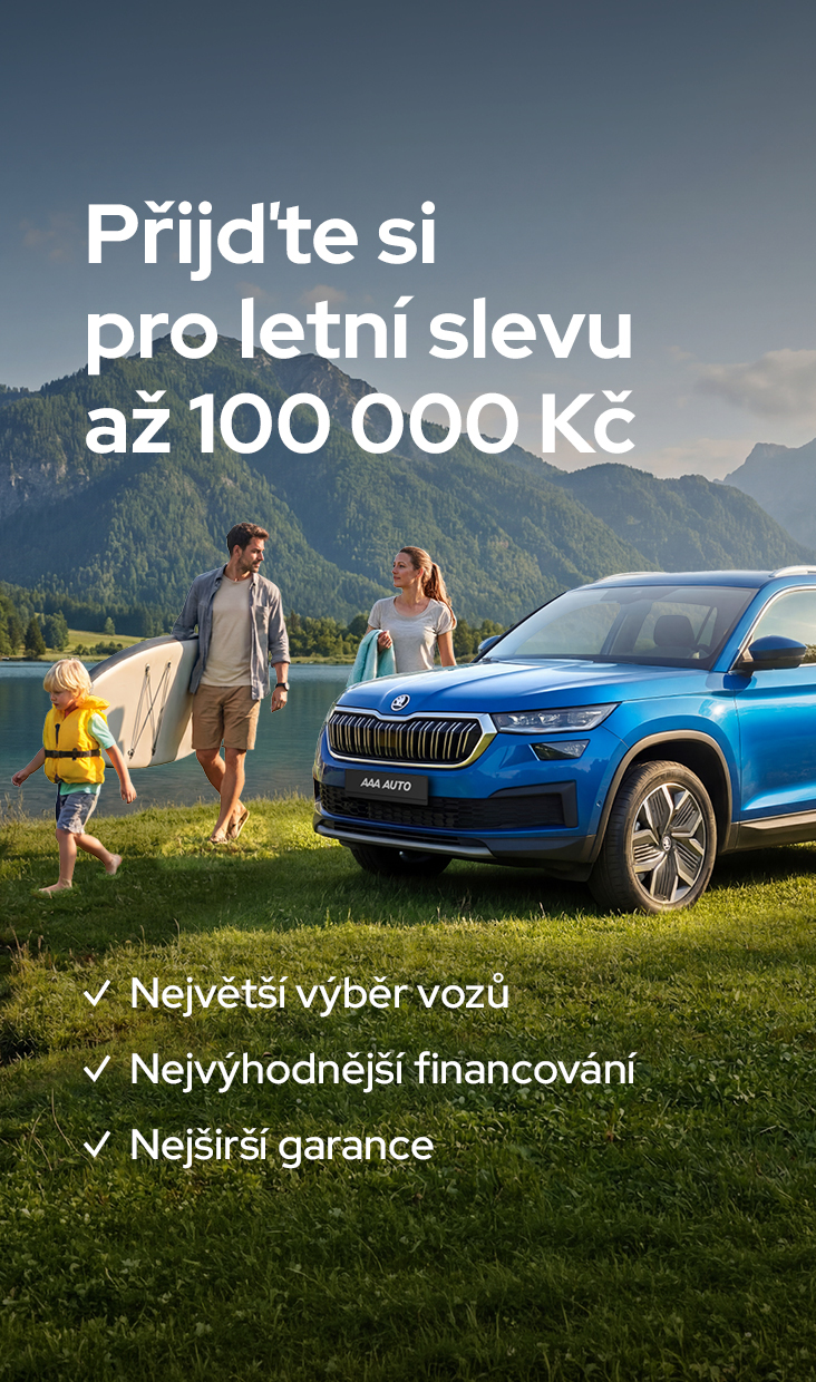 Garantované letní slevy až 100 000 Kč