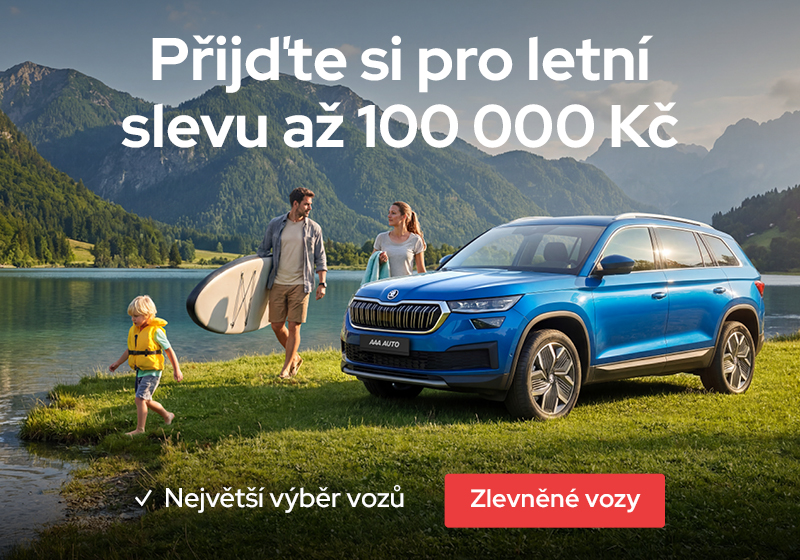Garantované letní slevy až 100 000 Kč