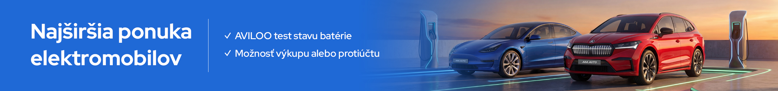 Najväčší výber elektromobilov v AAA AUTO