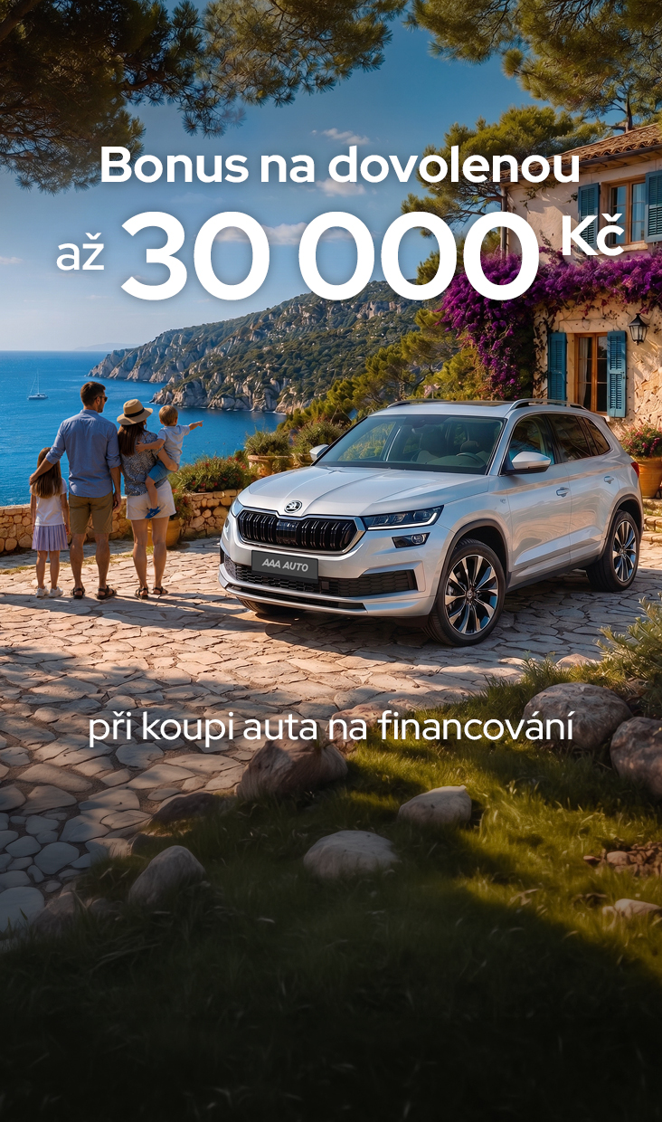 Bonus na dovolenou až 30 000 Kč