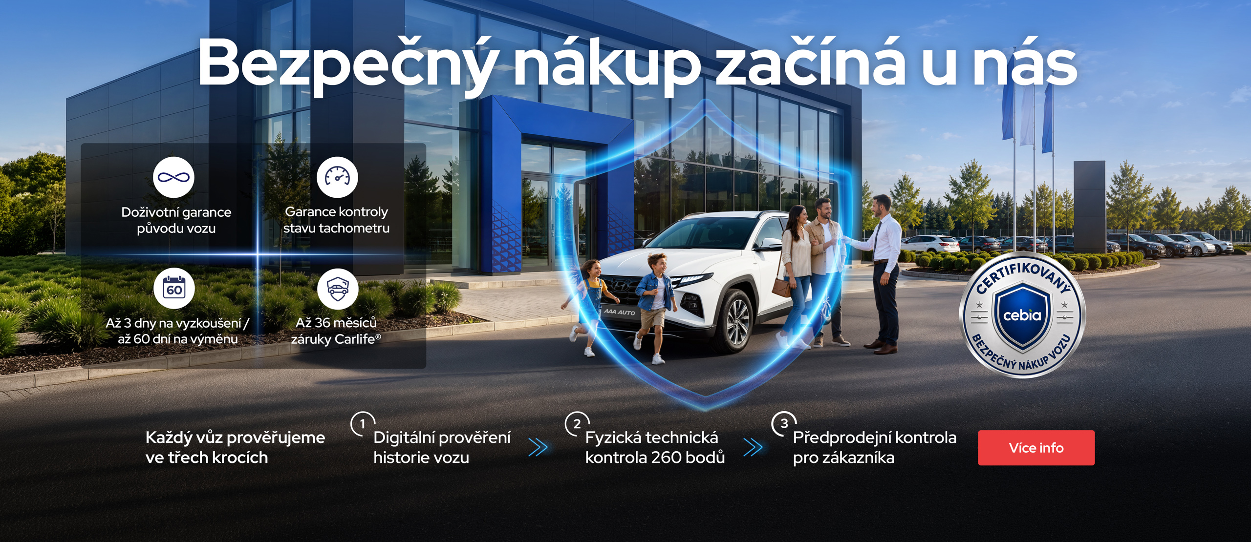 Bezpečný nákup začíná u nás