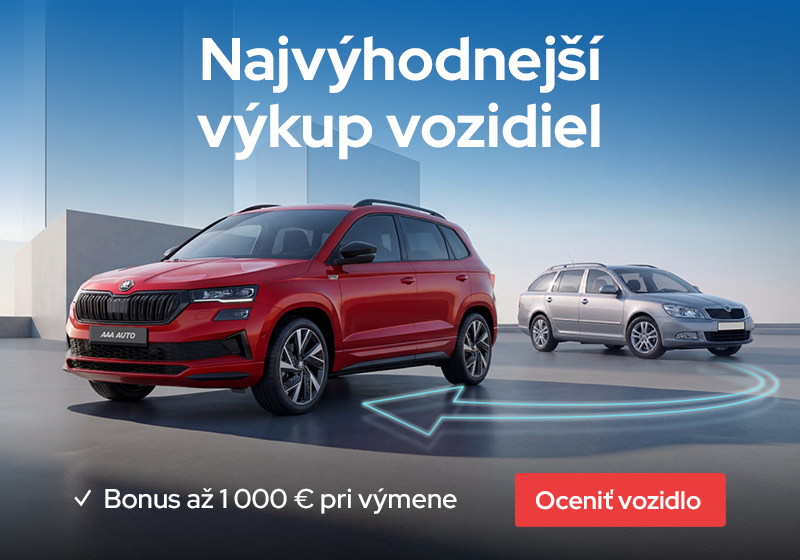 Najvýhodnejší výkup vozidiel v AAA AUTO