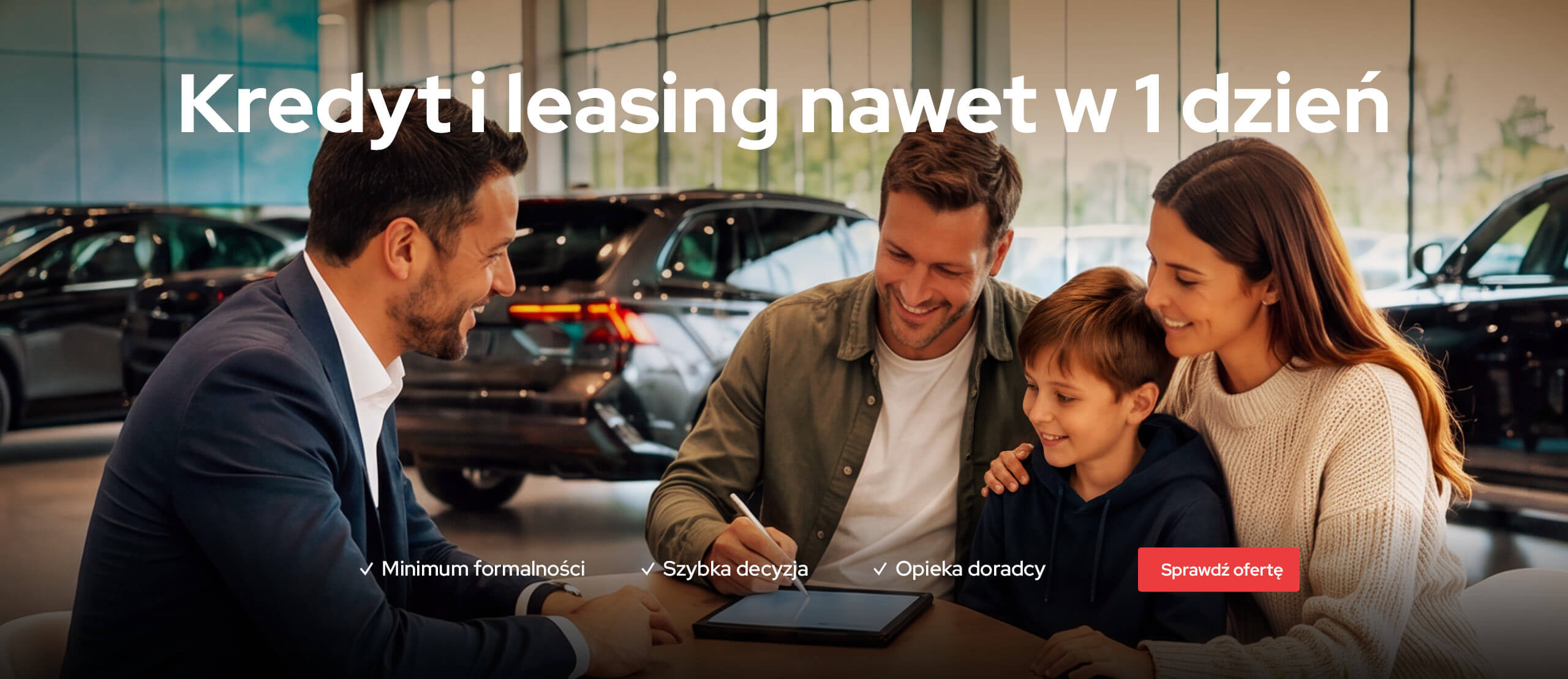 Kredyt, leasing i auto od ręki, wszystko w jeden dzień w AAA AUTO