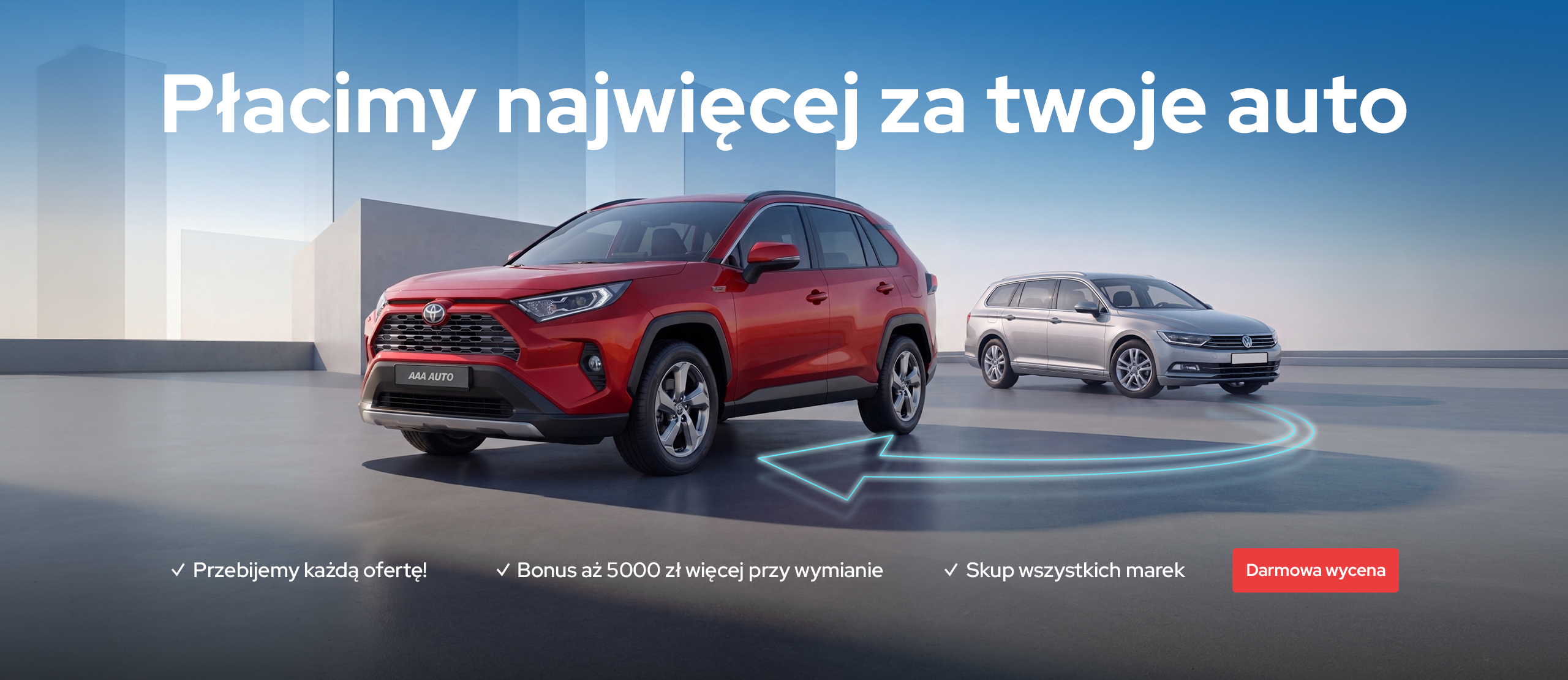 Zapłacimy najwiecej za Twój samochód.