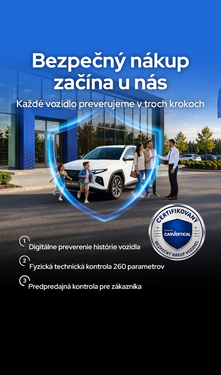 Bezpečný nákup začíná u nás v AAA AUTO