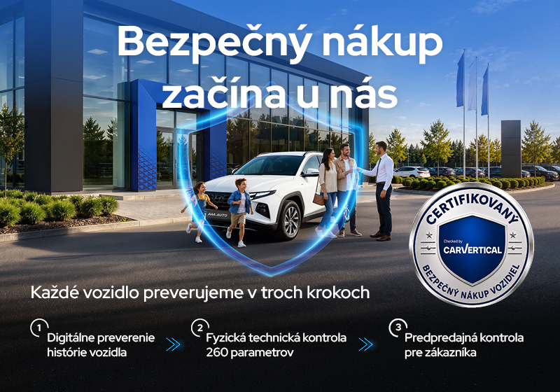 Bezpečný nákup začíná u nás v AAA AUTO