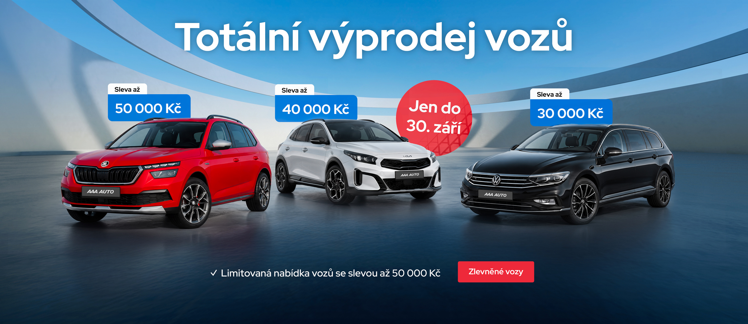 Totální výprodej vozů