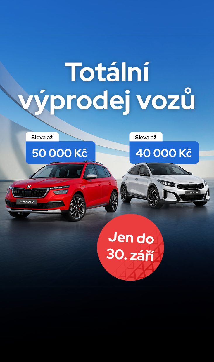Totální výprodej vozů v AAA AUTO