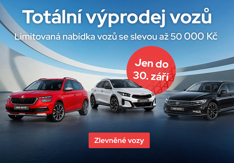 Totální výprodej vozů