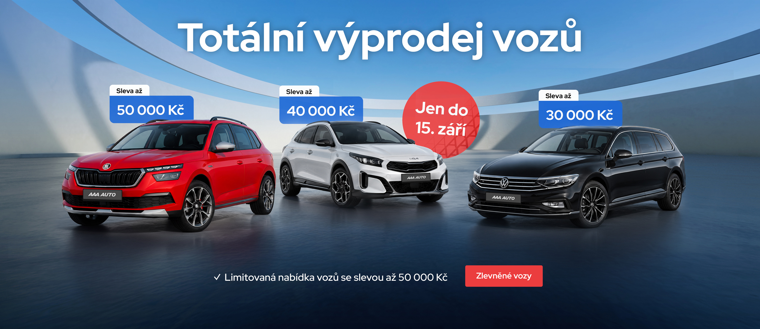 Totální výprodej vozů
