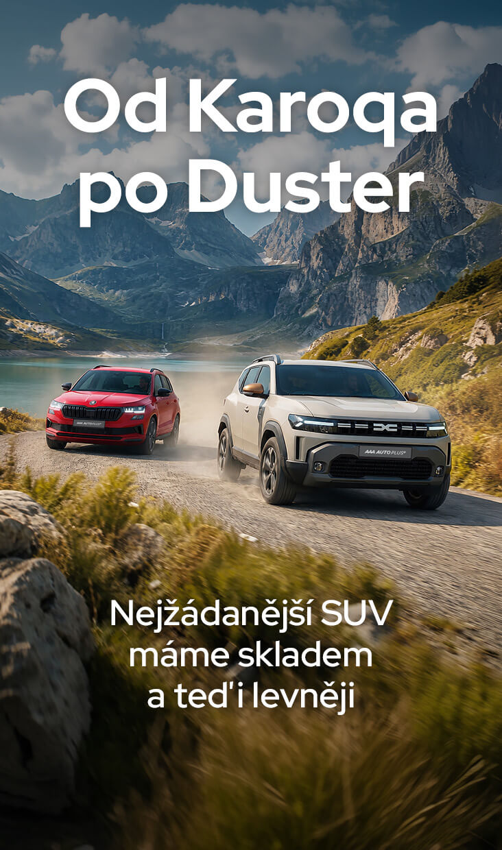 SUV skladem a teď levněji