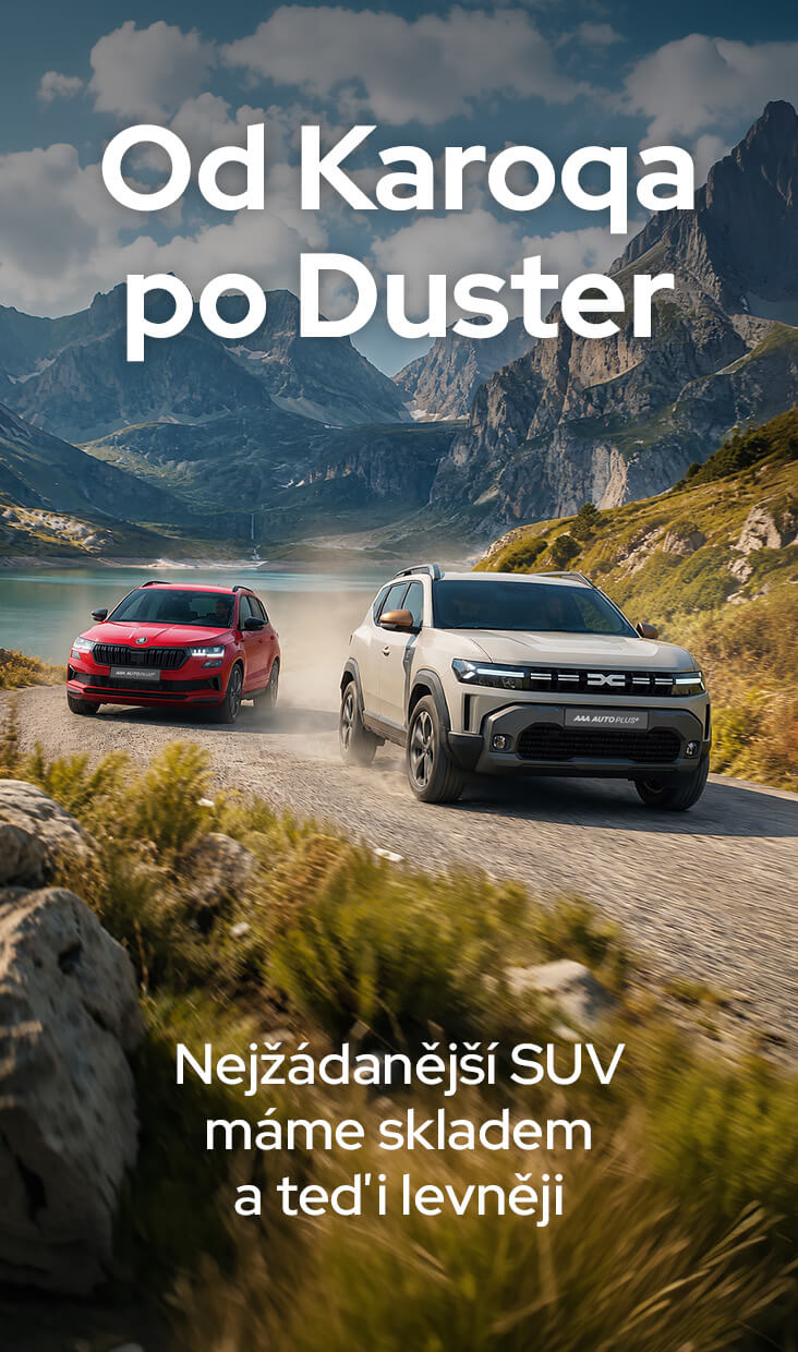 SUV skladem a teď levněji