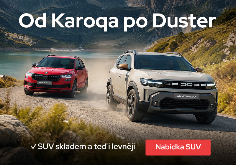 SUV skladem a teď levněji