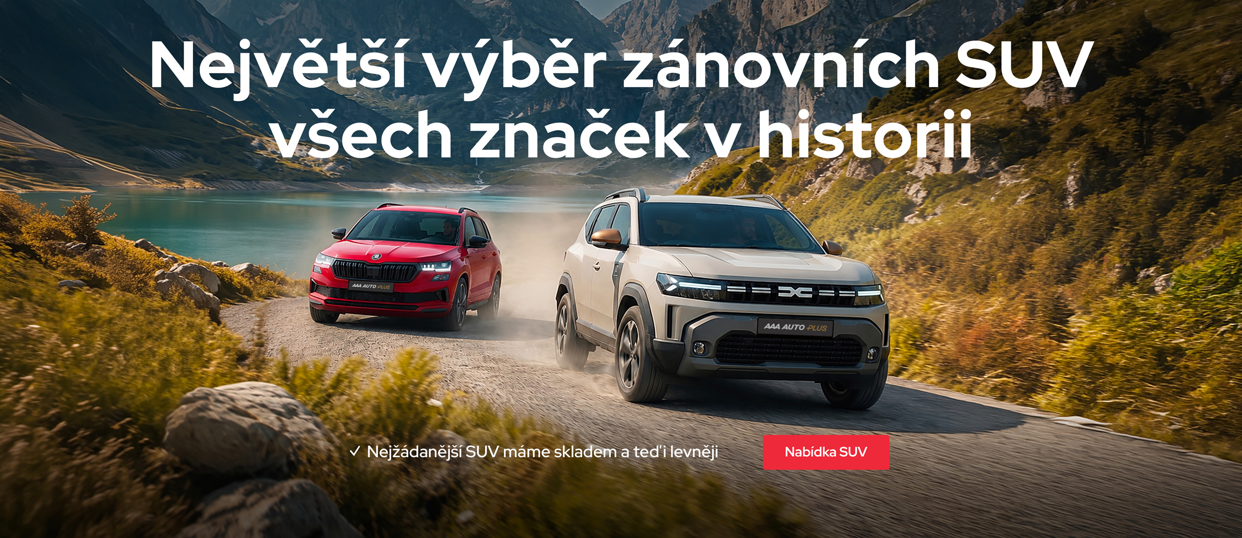 SUV skladem a teď levněji