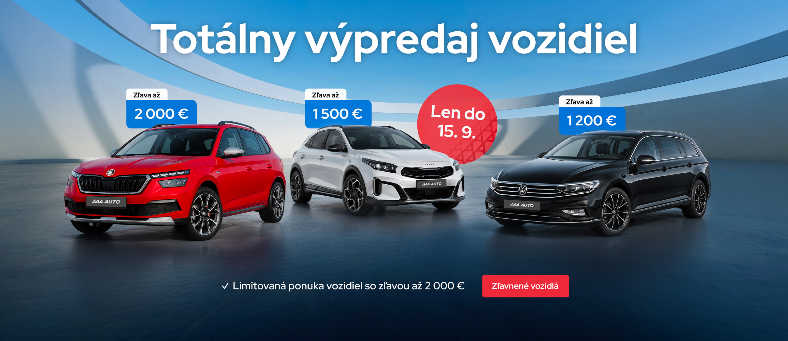 Totálny výpredaj vozidiel