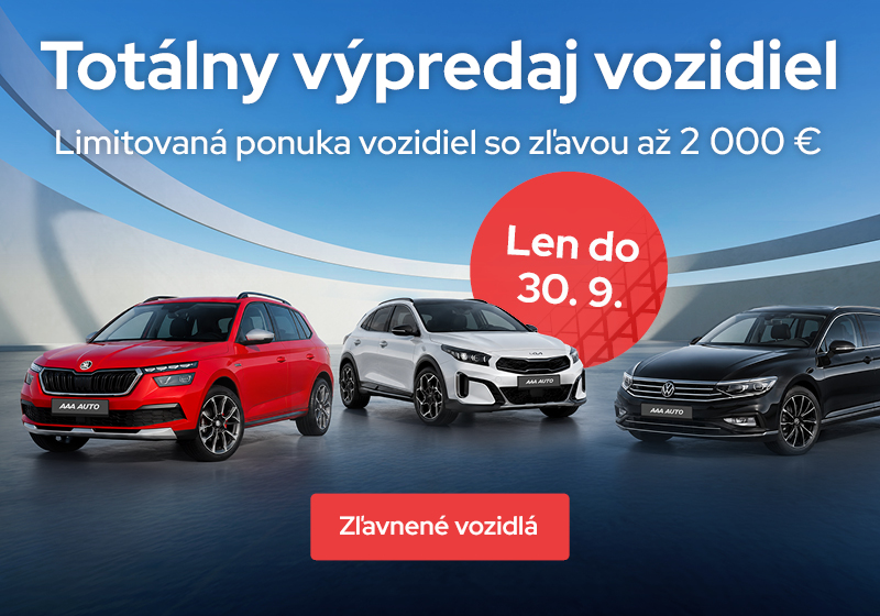 Totálny výpredaj vozidiel
