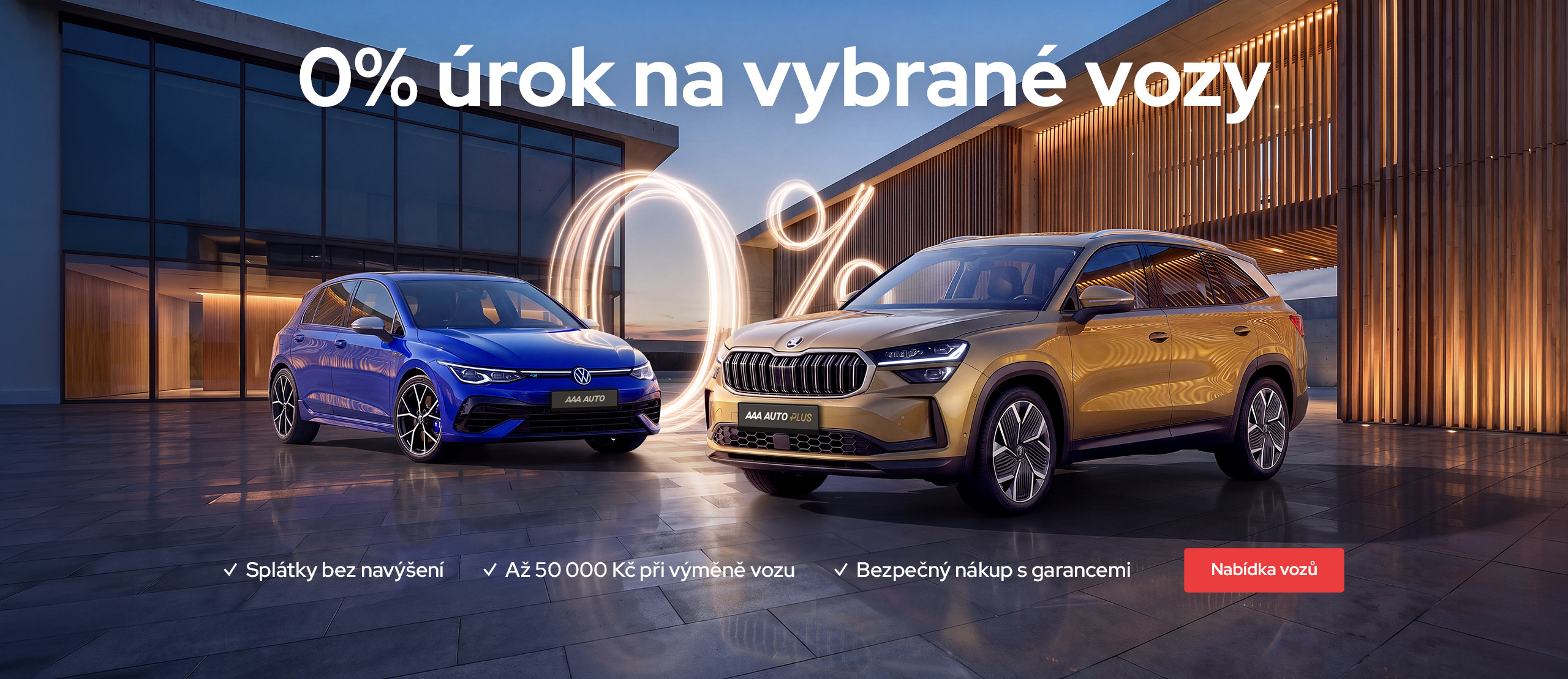 Financování od AAA AUTO - Nejnižší úrok od 0%