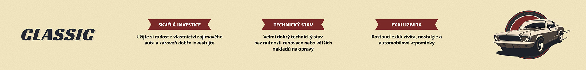 Nabídka vozů Classic v AAA AUTO