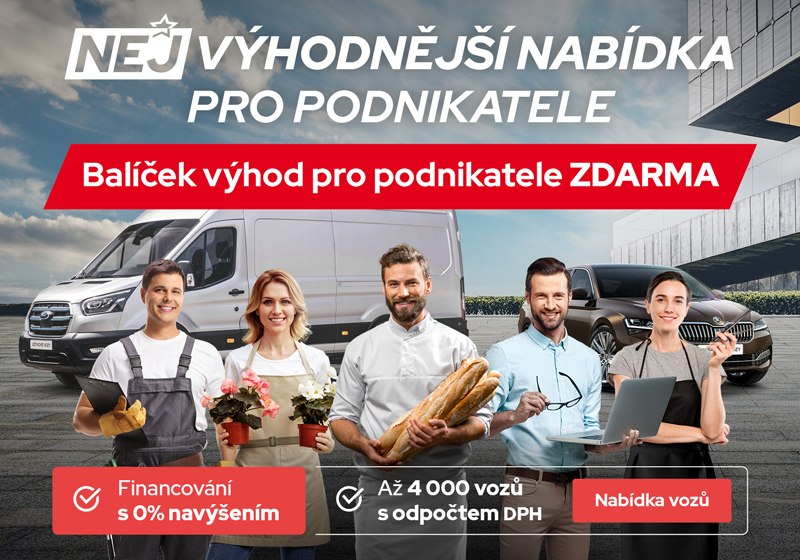 Podnikáte? 2 500 vozů s odpočtem DPH