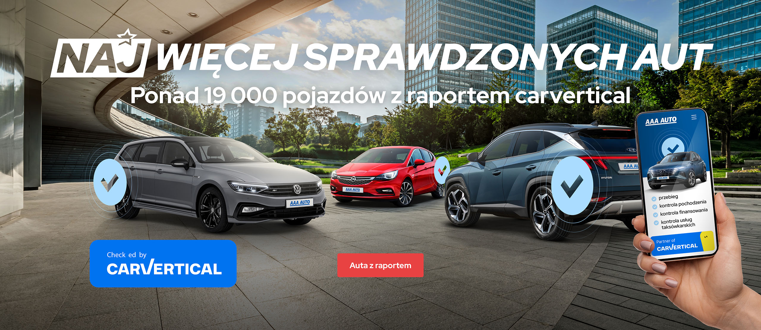 Najwięcej aut z raportem carvertical