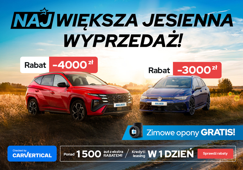 Największe rabaty trwają w AAA AUTO