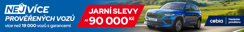 Nejvíce prověřených vozů - Jarní slevy až 90 000 Kč