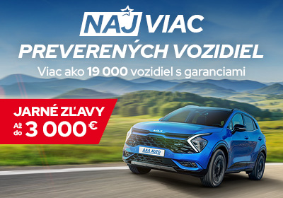 Najväčšie jarné megazľavy v AAA AUTO